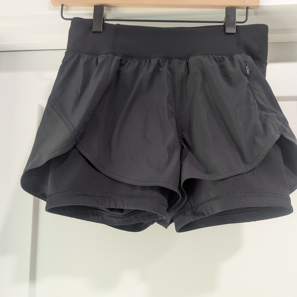 Black Women's Athletic Shorts